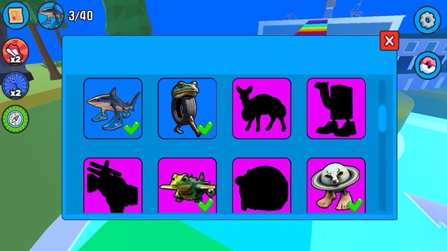 Brainrots 3D Find All Italian Animals